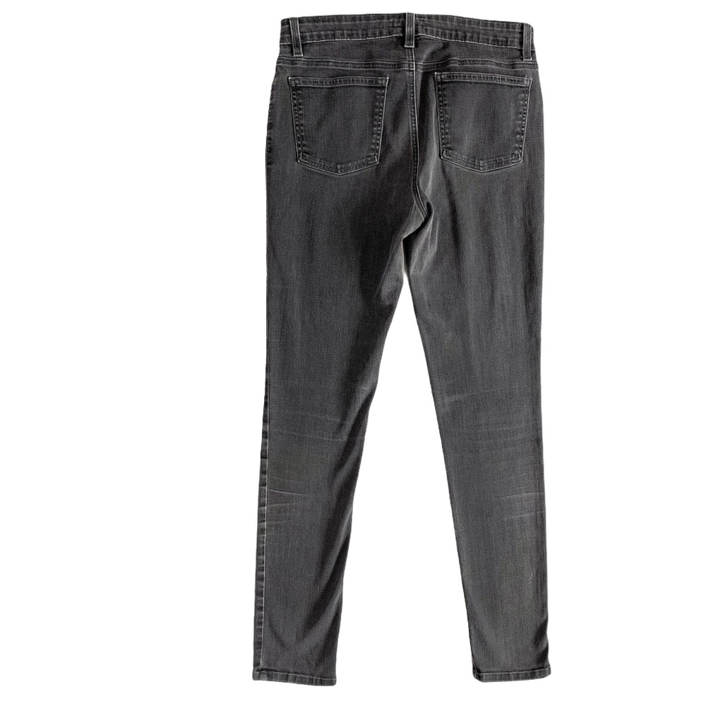 Eileen Fisher Gray Jeans Organic Cotton Size 8 - Picture 3 of 6